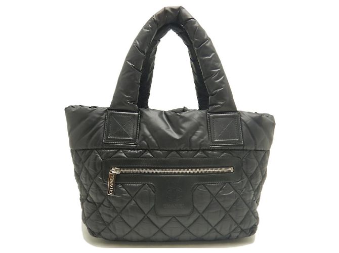 Borsa Tote Chanel Coco Cocoon PM Nero - vista 2