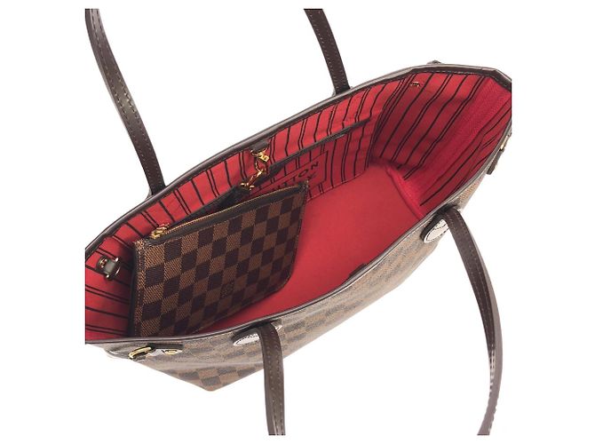 Bolso Louis Vuitton Damier Neverfull PM Damier ebene - vista 7