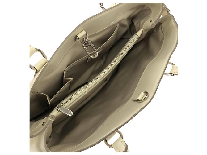Borsa a Spalla Louis Vuitton Epi Passy GM Bianco sporco - vista 7