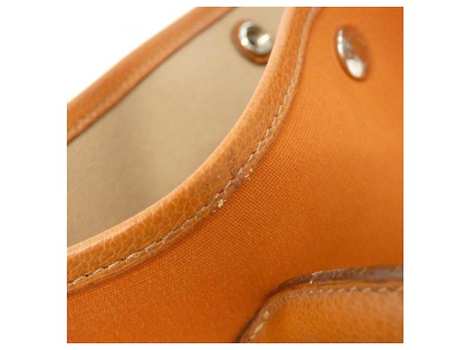 Hermès Borsa Hermes Garden Party 36cm Arancione - vista 7
