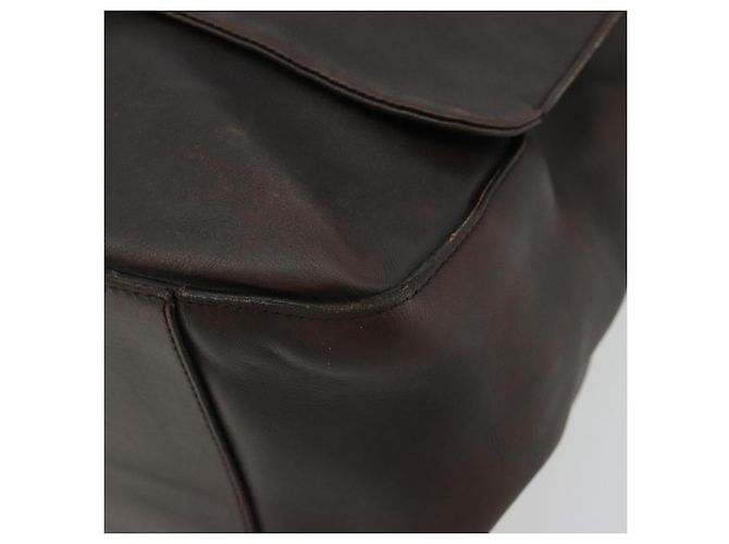 Borsa a Spalla PRADA in Pelle Marrone Argento bs35255 - vista 10