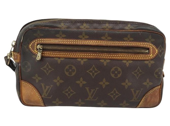 LOUIS VUITTON Monogram Marly Dragonne GM Clutch Bag M51825 LV Auth 181694 Monograma - vista 13