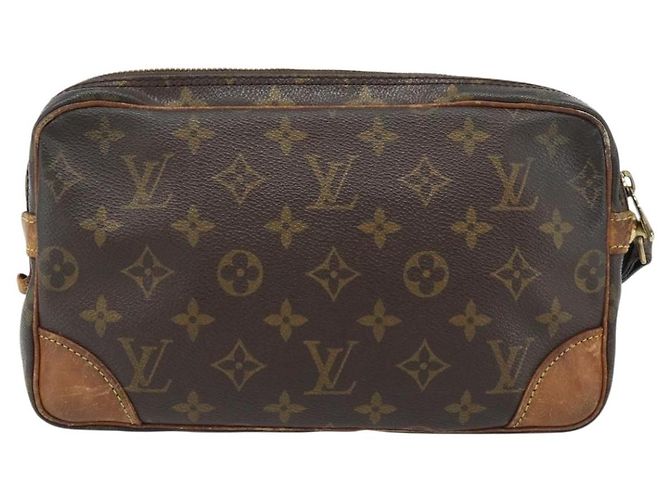 LOUIS VUITTON Monogram Marly Dragonne GM Clutch Bag M51825 LV Auth 181694 Monograma - vista 2