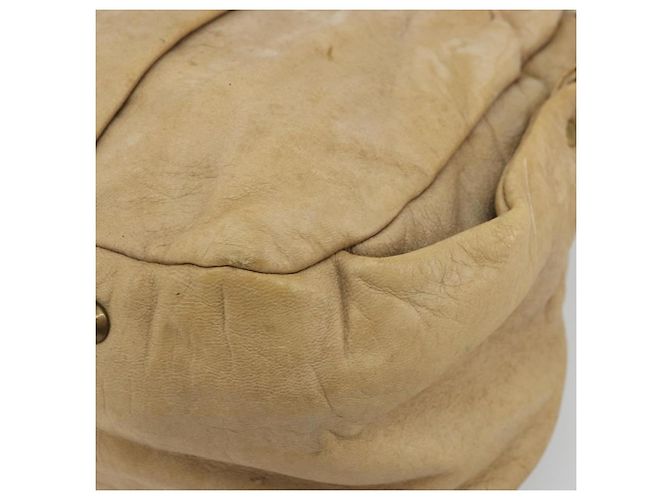 Chloé Borsa Chloe in pelle beige oro Auth 180029 D'oro - vista 10