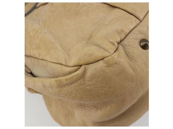 Chloé Borsa Chloe in pelle beige oro Auth 180029 D'oro - vista 11