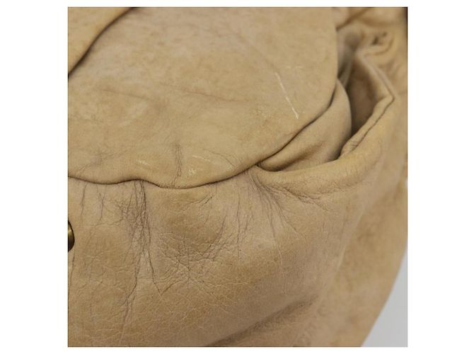 Chloé Borsa Chloe in pelle beige oro Auth 180029 D'oro - vista 12