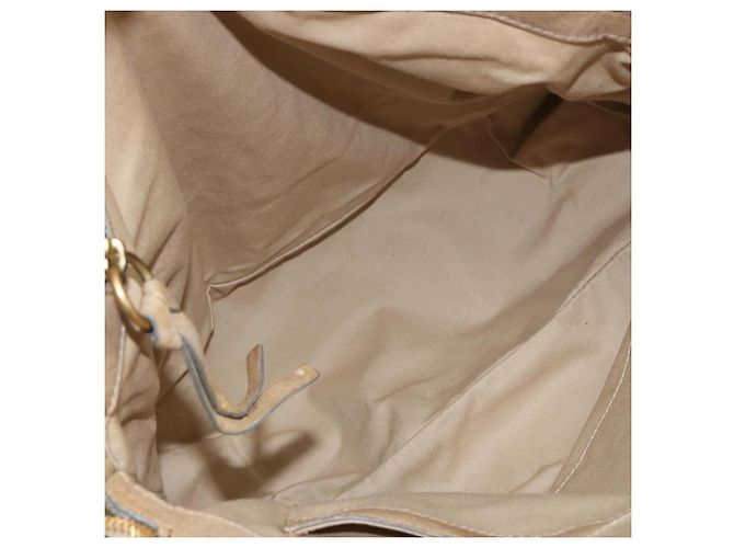 Chloé Borsa Chloe in pelle beige oro Auth 180029 D'oro - vista 18