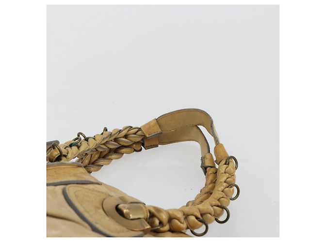 Chloé Borsa Chloe in pelle beige oro Auth 180029 D'oro - vista 8