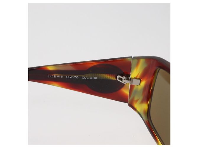 Gafas de Sol LOEWE Tortoise de plástico Rojo Auth BA13225 Roja - vista 10