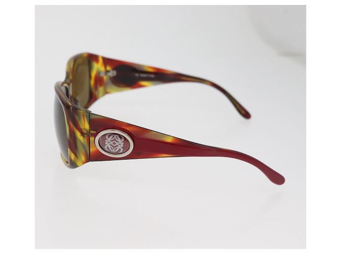 Gafas de Sol LOEWE Tortoise de plástico Rojo Auth BA13225 Roja - vista 7