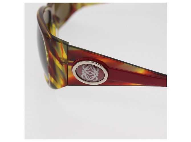 Gafas de Sol LOEWE Tortoise de plástico Rojo Auth BA13225 Roja - vista 8