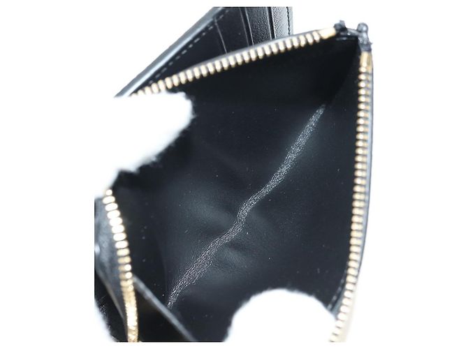LOEWE Collaborazione Ghibli Portafoglio Compatto Pelle Nero Oro Auth 182050SM D'oro - Ansicht 10