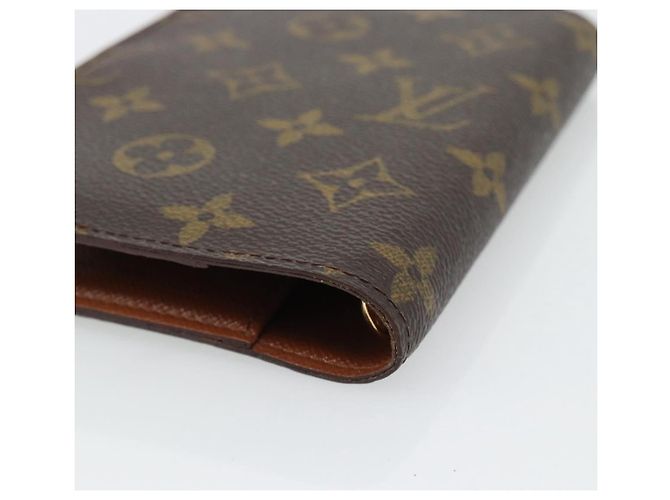 LOUIS VUITTON Monogram Agenda PM Day Planner Cover R20005 LV Auth BA13235 Monograma - vista 10
