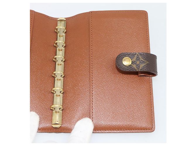 LOUIS VUITTON Monogram Agenda PM Day Planner Cover R20005 LV Auth BA13235 Monograma - vista 15