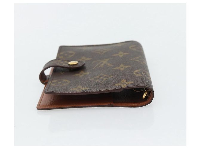 LOUIS VUITTON Monogram Agenda PM Day Planner Cover R20005 LV Auth BA13235 Monograma - vista 6