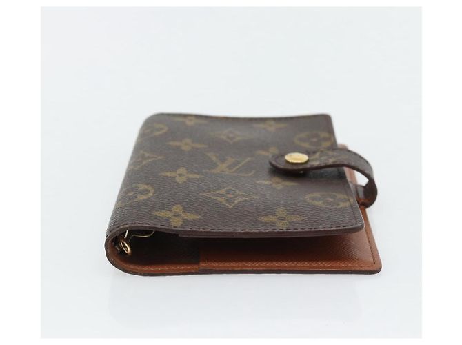 LOUIS VUITTON Monogram Agenda PM Day Planner Cover R20005 LV Auth BA13235 Monograma - vista 7