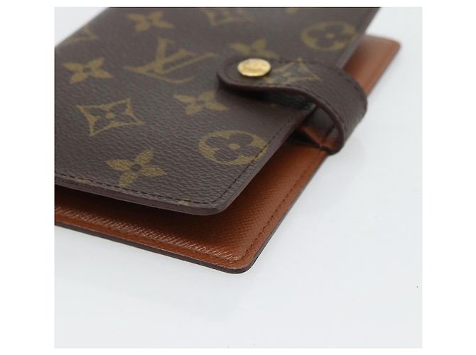 LOUIS VUITTON Monogram Agenda PM Day Planner Cover R20005 LV Auth BA13235 Monograma - vista 8