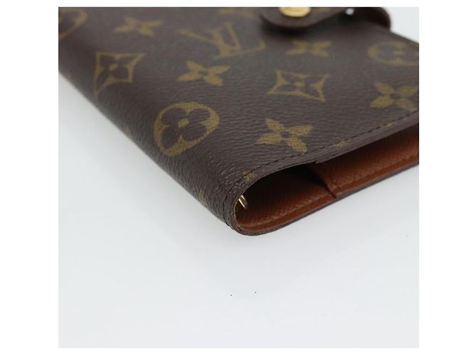 LOUIS VUITTON Monogram Agenda PM Day Planner Cover R20005 LV Auth BA13235 Monograma - vista 9