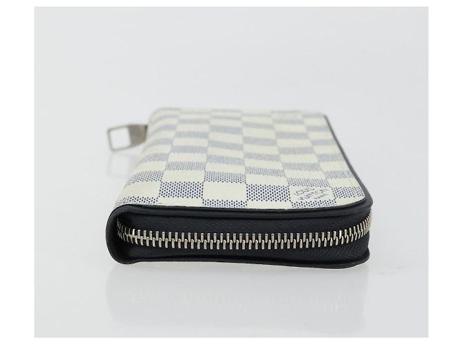 LOUIS VUITTON Damier Azur Zippy Wallet Vertical Long Wallet N62632 Auth 181462A - vista 5