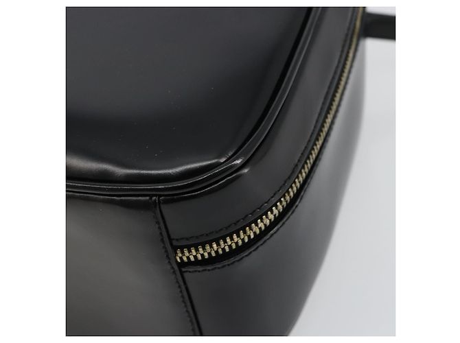 Beauty Case GUCCI Bamboo Vernice 2way Nero Oro 000 270 0323 Auth 180050 D'oro - vista 12