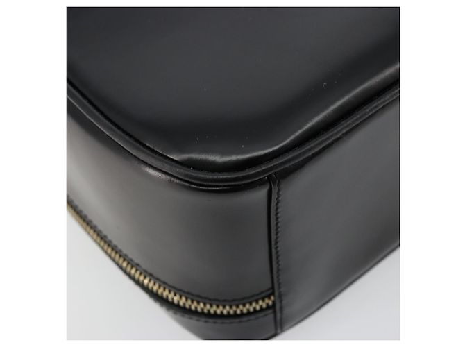 Beauty Case GUCCI Bamboo Vernice 2way Nero Oro 000 270 0323 Auth 180050 D'oro - vista 15