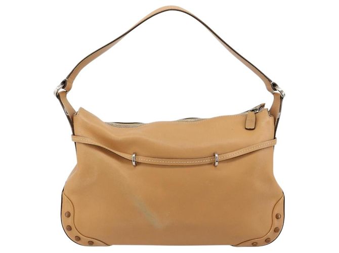 Autre Marque Borsa a tracolla TOD'S in pelle marrone argento ka4498A - vista 3