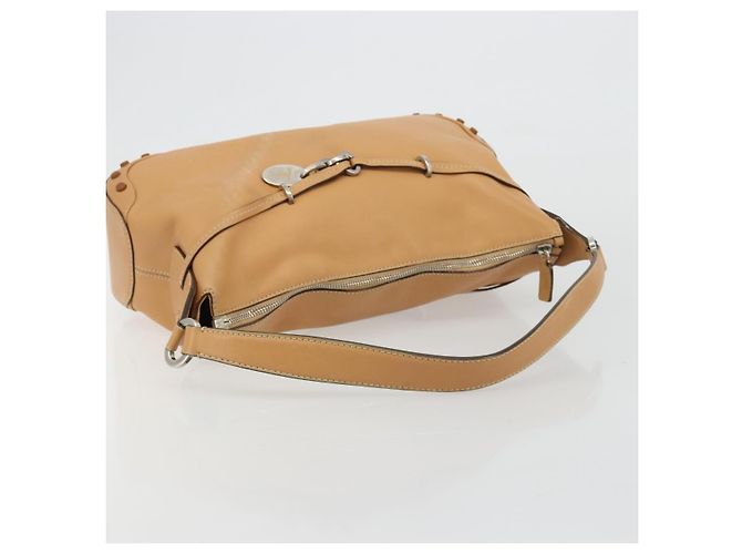 Autre Marque Borsa a tracolla TOD'S in pelle marrone argento ka4498A - vista 7