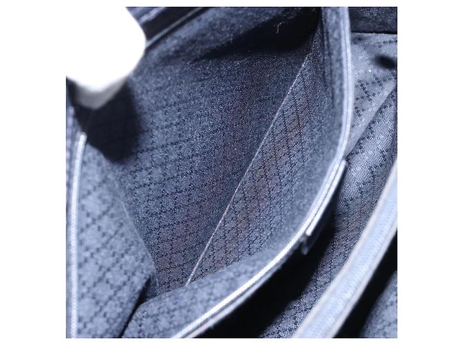 Borsa Tote GUCCI Bamboo in scamosciato blu navy e oro 002 123 0322 Auth 180219 D'oro - vista 21