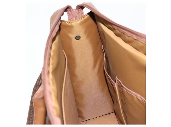 Borsa Business Burberrys Nova Check in tela 2way Beige Auth 180196 - vista 21