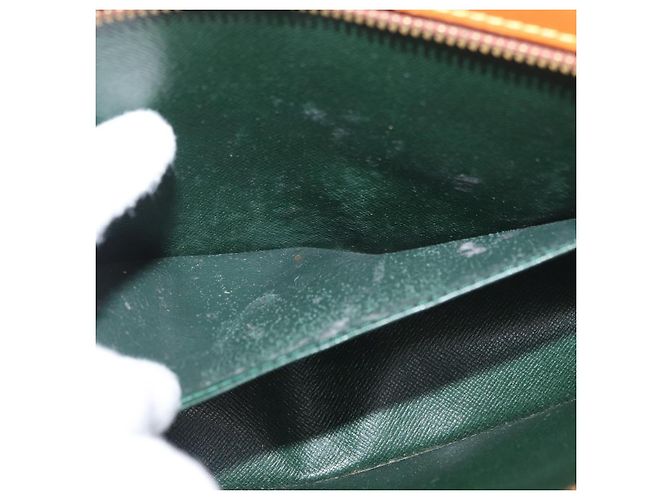 LOUIS VUITTON Epi Pochette Homme Clutch Marrone Zipangu M52528 Auth BA13179 - vista 17