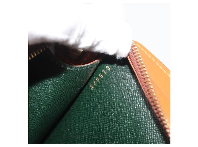LOUIS VUITTON Epi Pochette Homme Clutch Marrone Zipangu M52528 Auth BA13179 - vista 19