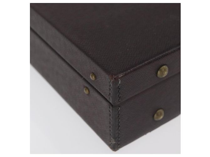 LOUIS VUITTON Taiga President Briefcase Acajou M30006 LV Auth 181846 Marrone - vista 10