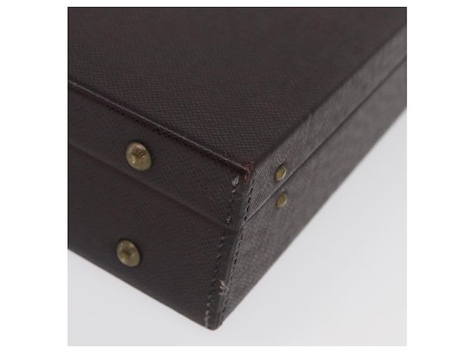 LOUIS VUITTON Taiga President Briefcase Acajou M30006 LV Auth 181846 Marrone - vista 11