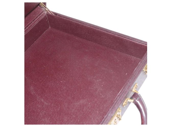 LOUIS VUITTON Taiga President Briefcase Acajou M30006 LV Auth 181846 Marrone - vista 21