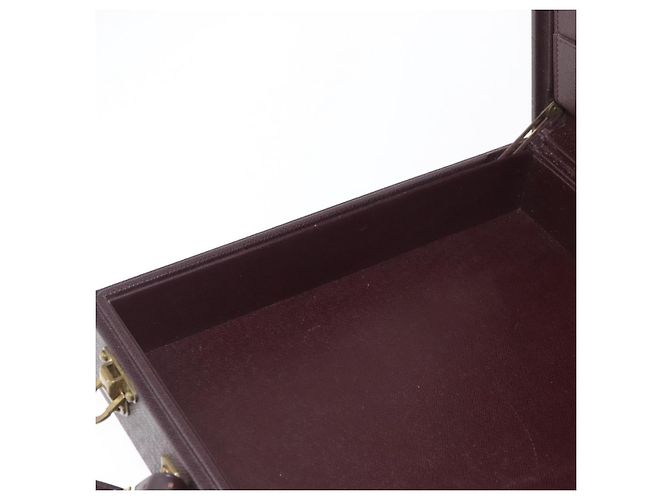LOUIS VUITTON Taiga President Briefcase Acajou M30006 LV Auth 181846 Marrone - vista 22