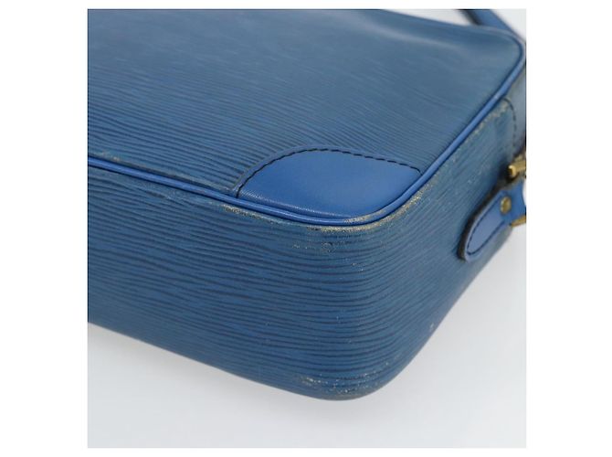 LOUIS VUITTON Epi Trocadero 27 Shoulder Bag Blue M52315 LV Auth 178883 - vista 12