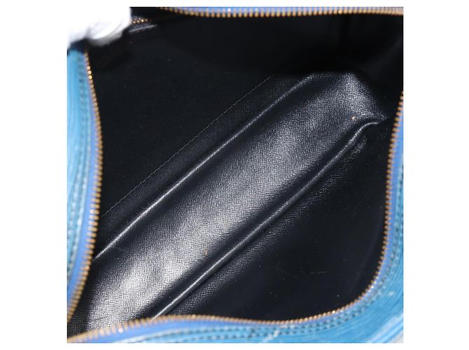 LOUIS VUITTON Epi Trocadero 27 Shoulder Bag Blue M52315 LV Auth 178883 - vista 16
