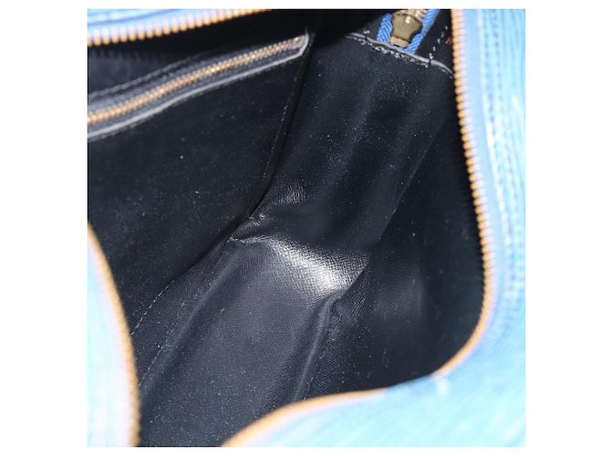 LOUIS VUITTON Epi Trocadero 27 Shoulder Bag Blue M52315 LV Auth 178883 - vista 17