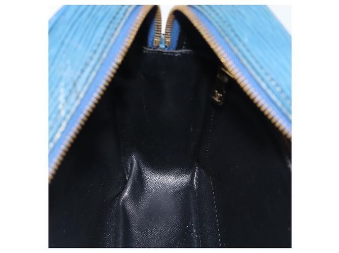 LOUIS VUITTON Epi Trocadero 27 Shoulder Bag Blue M52315 LV Auth 178883 - vista 18