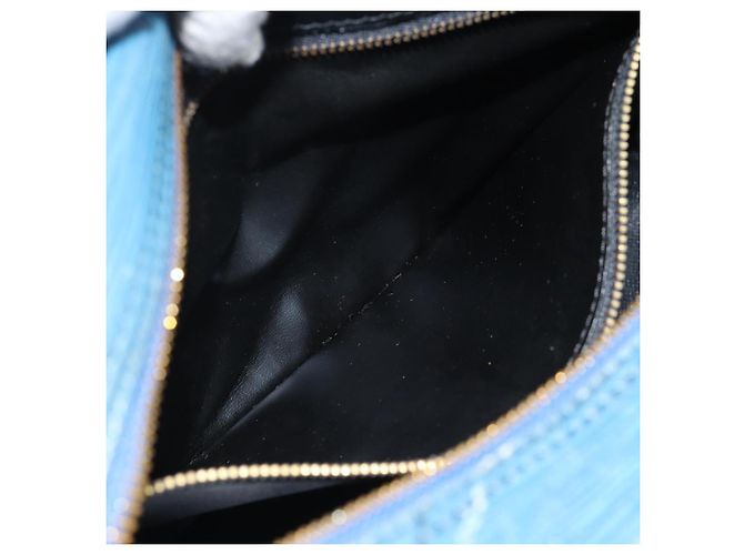 LOUIS VUITTON Epi Trocadero 27 Shoulder Bag Blue M52315 LV Auth 178883 - vista 20