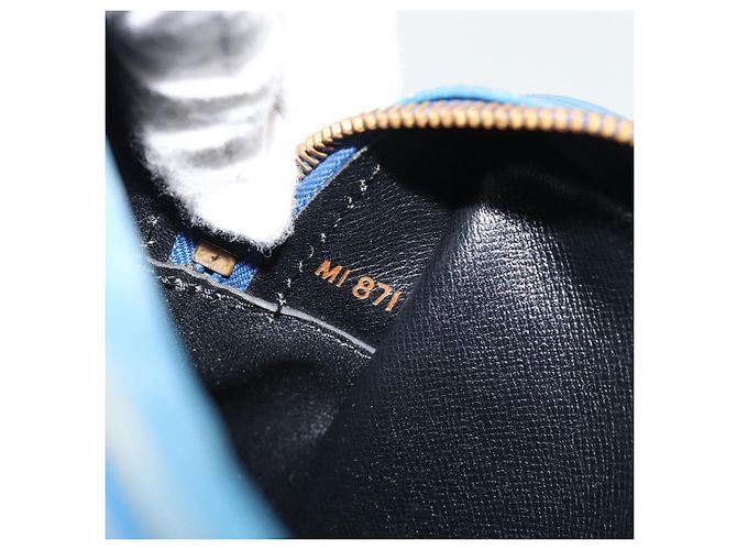 LOUIS VUITTON Epi Trocadero 27 Shoulder Bag Blue M52315 LV Auth 178883 - vista 22