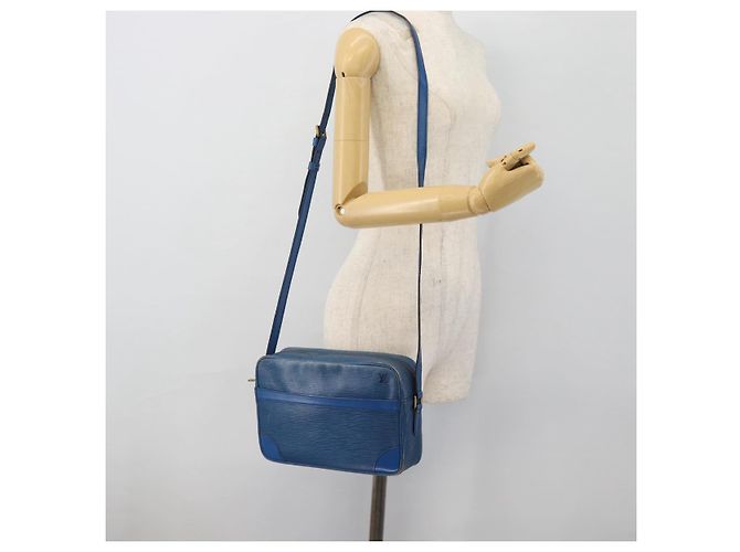LOUIS VUITTON Epi Trocadero 27 Shoulder Bag Blue M52315 LV Auth 178883 - vista 23