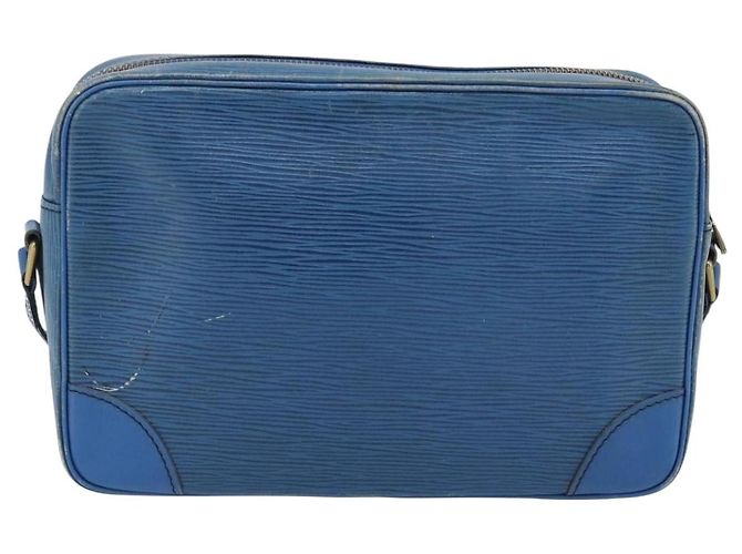 LOUIS VUITTON Epi Trocadero 27 Shoulder Bag Blue M52315 LV Auth 178883 - vista 3