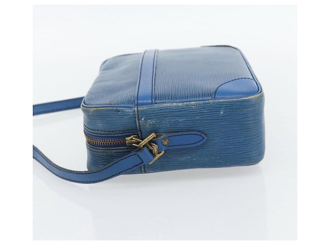 LOUIS VUITTON Epi Trocadero 27 Shoulder Bag Blue M52315 LV Auth 178883 - vista 4