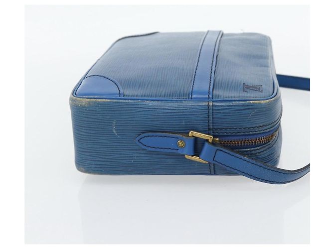 LOUIS VUITTON Epi Trocadero 27 Shoulder Bag Blue M52315 LV Auth 178883 - vista 5