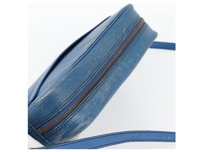 LOUIS VUITTON Epi Trocadero 27 Shoulder Bag Blue M52315 LV Auth 178883 - vista 6