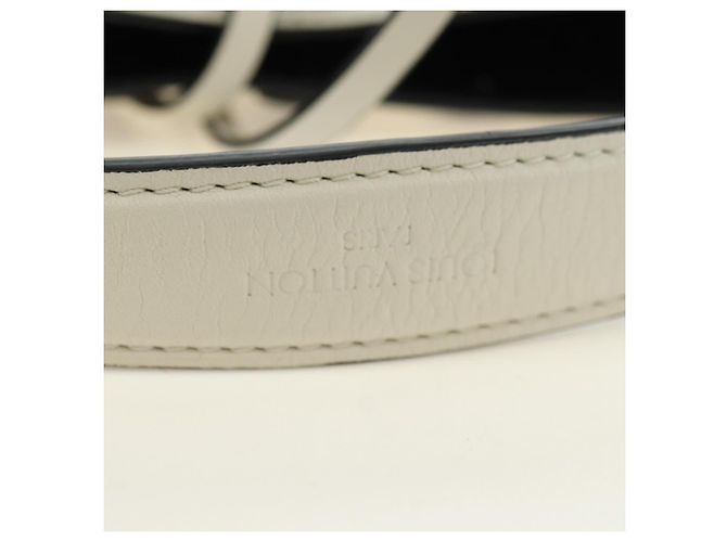 LOUIS VUITTON Odas Shoulder Bag Kalbsleder Weiß M94563 LV Auth 182007SAM - Ansicht 8