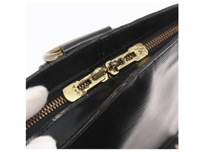 Zaino LOUIS VUITTON Epi Gobelins Black M52292 LV Auth 178907 Nero - vista 16