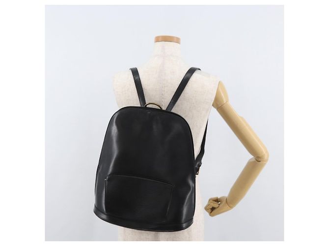 Zaino LOUIS VUITTON Epi Gobelins Black M52292 LV Auth 178907 Nero - vista 24