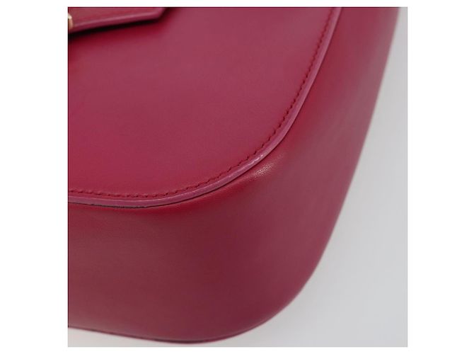 Bulgari Borsa a Spalla con Catena BVLGARI in Pelle Pink Gold Auth BA13069A Rosa D'oro - vista 10